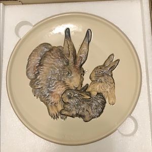 Goebel First Edition 3D Porcelain Plate 1975